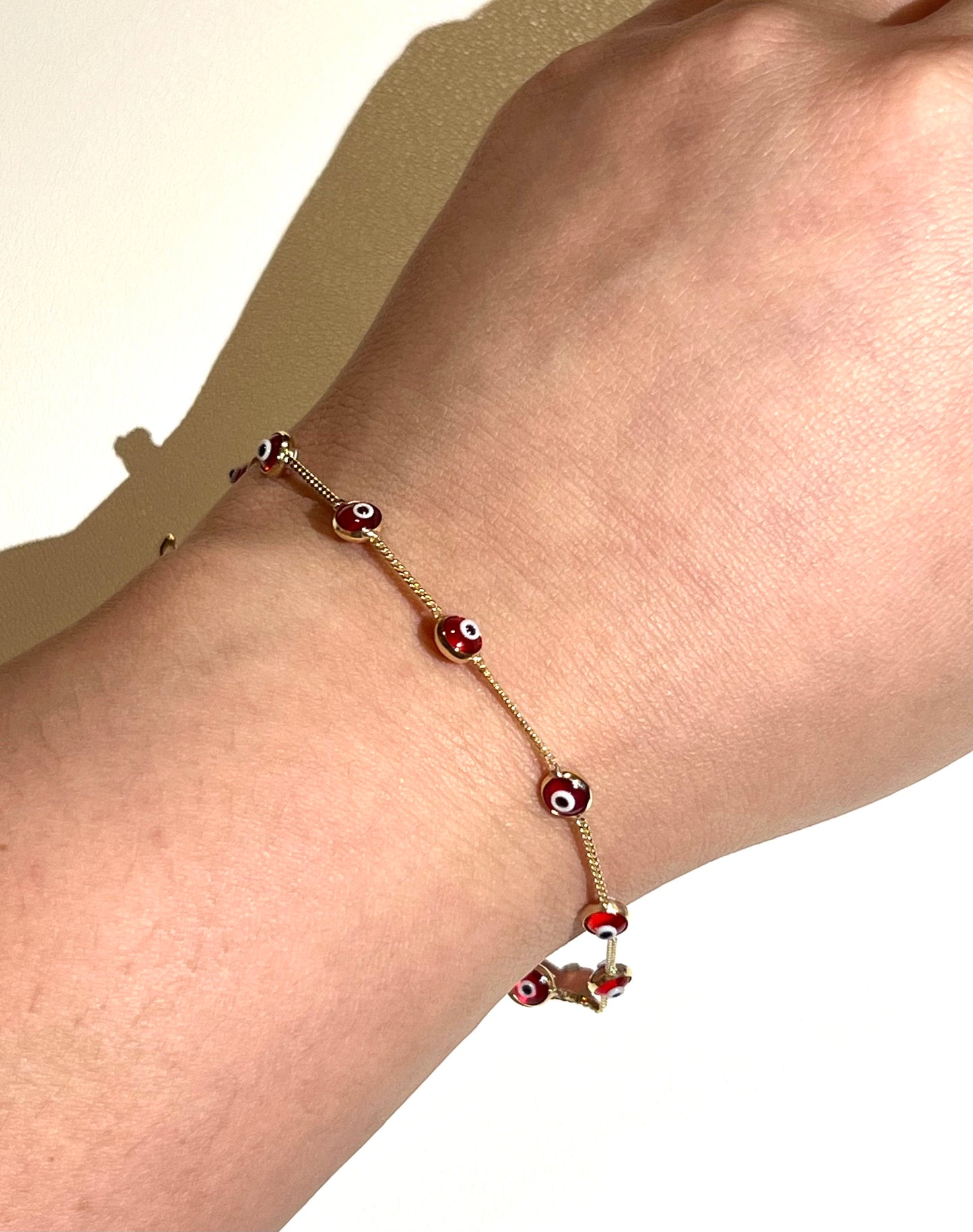 Bracelet Eye Red 10k