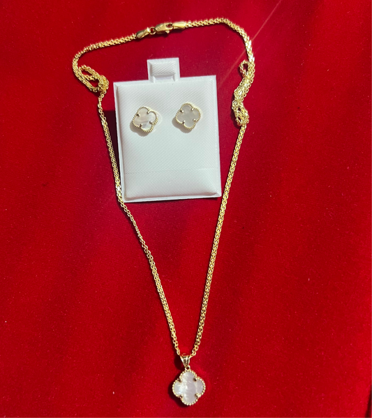 Set Chain & Earring 10k