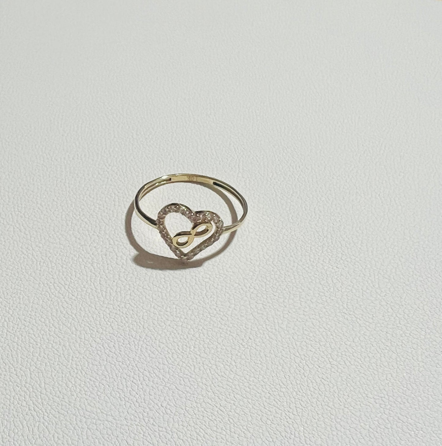 Infinity love ring size 7