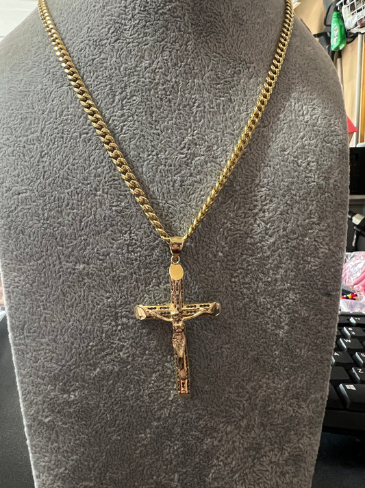 Chain Miami cuban Gold 10k