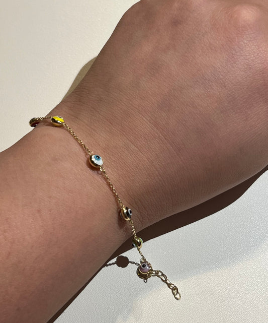 Bracelet Eye colors 10k