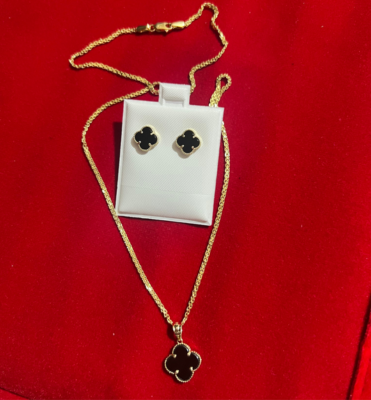 Set Chain & Earring 10k
